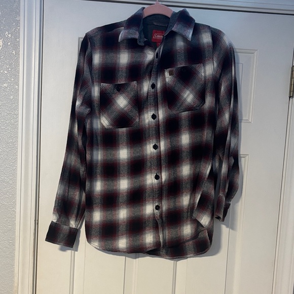 Coleman Other - Coleman Black and White Plaid Button Down Shirt